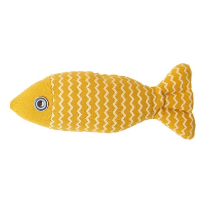 Colorful Interactive Squeaky Catnip Fish Shape Plush Cat Toy Colorful Interactive Squeaky Catnip Fish Shape Plush Cat Toy