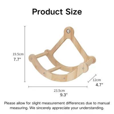 Swinging Pirate Ship Style Durable Wooden Bird Toy Swinging Pirate Ship Style Durable Wooden Bird Toy