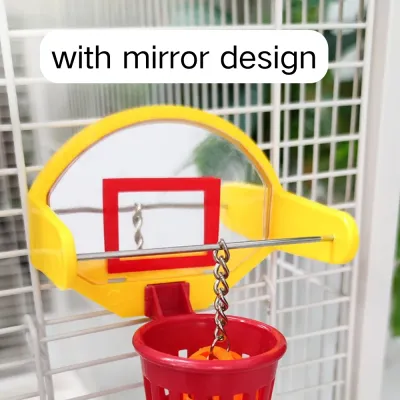 Hanging Funny Parrot Birds PVC Basketball Hoop Chew Toy2 Hanging Funny Parrot Birds PVC Basketball Hoop Chew Toy
