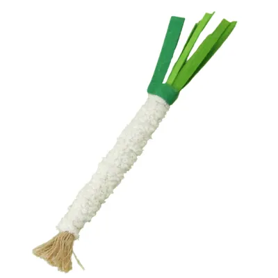  Spring Onion Safe Braided Kitty Teething Chew Rope Toy
