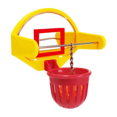 Hanging Funny Parrot Birds PVC Basketball Hoop Chew Toy1 Hanging Funny Parrot Birds PVC Basketball Hoop Chew Toy