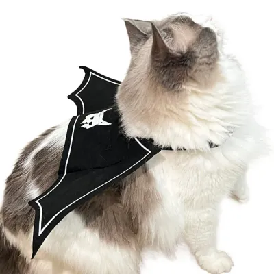 Bat Wings Halloween Pet Costume Funny Halloween Pet Clothes Bat Wings Halloween Pet Costume Funny Halloween Pet Clothes
