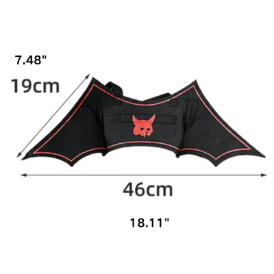 Bat Wings Halloween Pet Costume Funny Halloween Pet Clothes Bat Wings Halloween Pet Costume Funny Halloween Pet Clothes