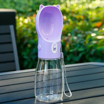 Portable Leak Proof Pet Water Bottle with Strap7