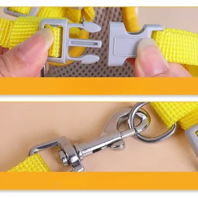 Anti-Escape Breathable Polyester Pet Harness with Leash1 Anti-Escape Breathable Polyester Pet Harness with Leash1