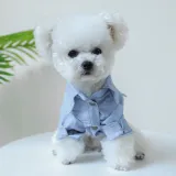 Cute and Minimalist Stylish Pet Denim Shirt with D-Ring5 Cute and Minimalist Stylish Pet Denim Shirt with D-Ring