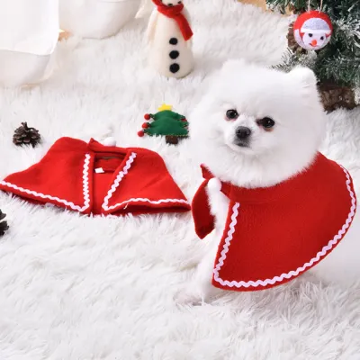 Comfortable Fabric Christmas Dog Dress for Pet Walking and Christmas Party Comfortable Fabric Christmas Dog Dress for Pet Walking and Christmas Party
