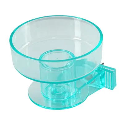Detachable Hanging PS Bird Bathing and Feeding Cup6 Detachable Hanging PS Bird Bathing and Feeding Cup6