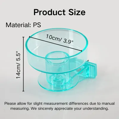 Detachable Hanging PS Bird Bathing and Feeding Cup10 Detachable Hanging PS Bird Bathing and Feeding Cup10