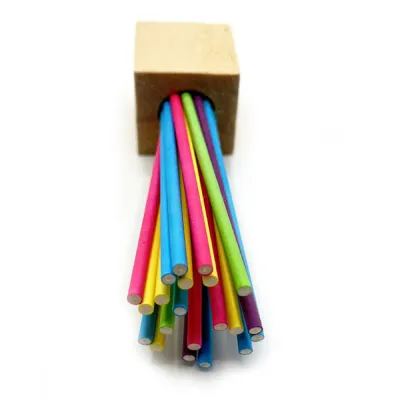 Colorful Hanging Bird Perch with Chewable Paper Sticks5 Colorful Hanging Bird Perch with Chewable Paper Sticks5