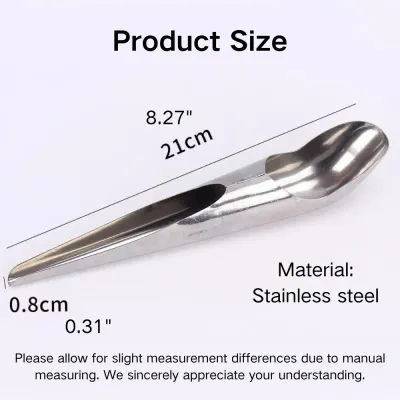 L Size Durable Stainless Steel Bird Feeder Spoons2 L Size Durable Stainless Steel Bird Feeder Spoons2