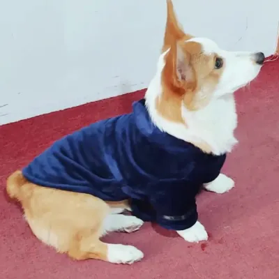 Adjustable Comfortable Flannel Fabric Pet Hooded Pajamas9 Adjustable Comfortable Flannel Fabric Pet Hooded Pajamas9