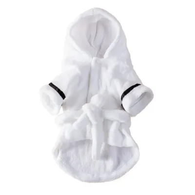 Adjustable Comfortable Flannel Fabric Pet Hooded Pajamas Adjustable Comfortable Flannel Fabric Pet Hooded Pajamas