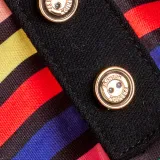 Stylish Cute Polyester Pet Striped Polo Shirt3 Stylish Cute Polyester Pet Striped Polo Shirt3