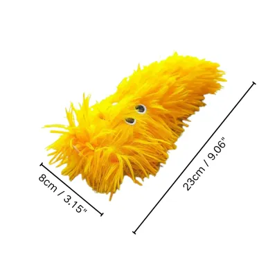 Crinkle Paper and Catnip Monster Hug Kick Cat Self-Play Toy