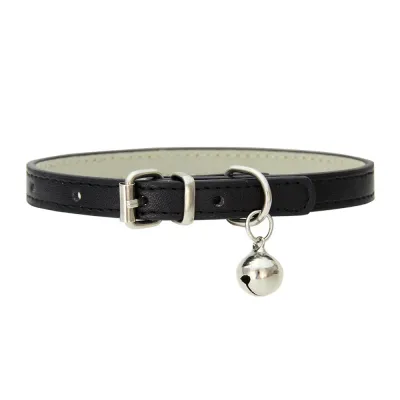 Stylish Cute PU Leather Pet Collar with Bell5 Stylish Cute PU Leather Pet Collar with Bell5