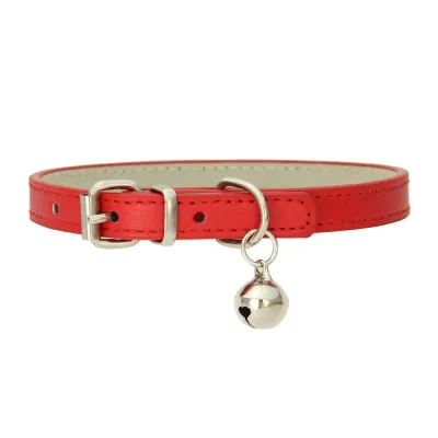 Stylish Cute PU Leather Pet Collar with Bell2 Stylish Cute PU Leather Pet Collar with Bell2