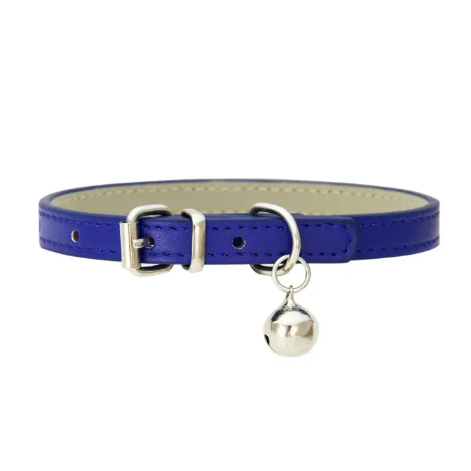 Stylish Cute PU Leather Pet Collar with Bell9 Stylish Cute PU Leather Pet Collar with Bell9