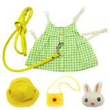 Rabbit Clothing Accessories and Leash Set6 Rabbit Clothing Accessories and Leash Set6