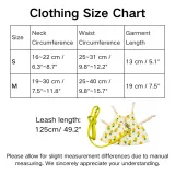 Rabbit Clothing Accessories and Leash Set