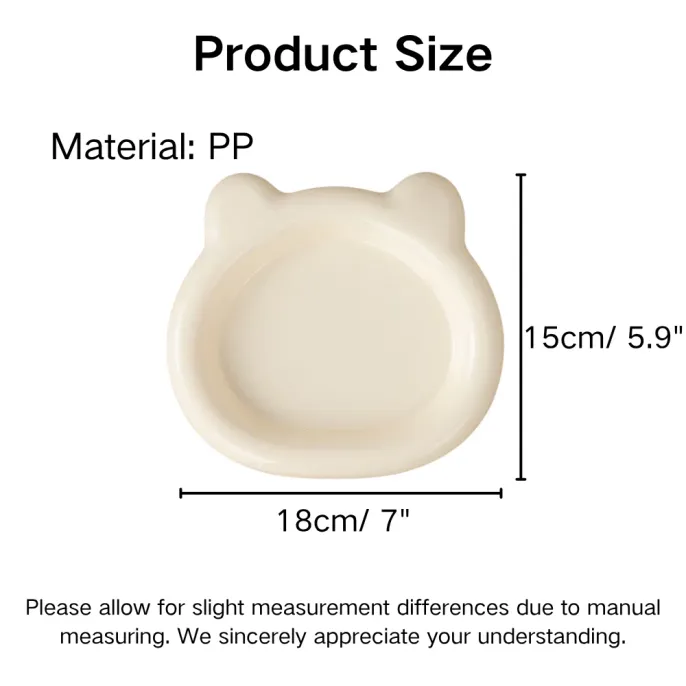Cute Anti-Spill Non-Tip PP Pet Bowl5 Cute Anti-Spill Non-Tip PP Pet Bowl