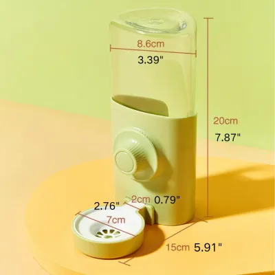 No-Drip Round Head Design Hanging Water Bottle for Small Animal No-Drip Round Head Design Hanging Water Bottle for Small Animal