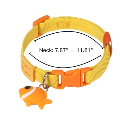 2 Colour Adjustable Pet Collar For Cats and Small Dogs 2 Colour Adjustable Pet Collar For Cats and Small Dogs