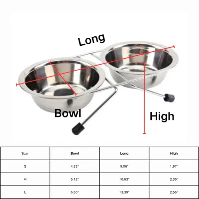 stainless steel bowls with a sturdy
