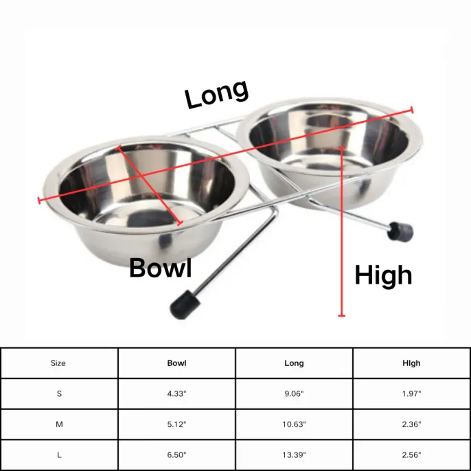stainless steel bowls with a sturdy