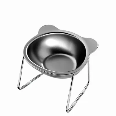 Stainless Steel Bowls with a Sturdy Anti-Slip Durable Pet Bowl