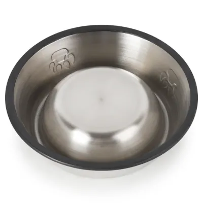 Durable Stainless Steel Pet Bowl with Rubber Base7 Durable Stainless Steel Pet Bowl with Rubber Base