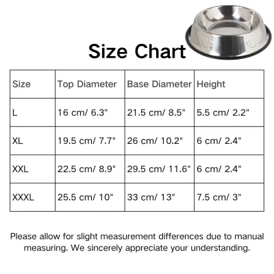Durable Stainless Steel Pet Bowl with Rubber Base9 Durable Stainless Steel Pet Bowl with Rubber Base