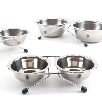 stainless steel bowls with a sturdy