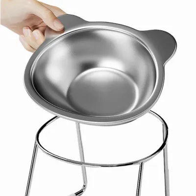 Stainless Steel Bowls with a Sturdy Anti-Slip Durable Pet Bowl Stainless Steel Bowls with a Sturdy Anti-Slip Durable Pet Bowl
