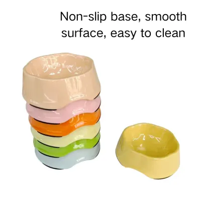 Easy to Clean Melamine Pet Bowl with Non-slip Base7 Easy to Clean Melamine Pet Bowl with Non-slip Base