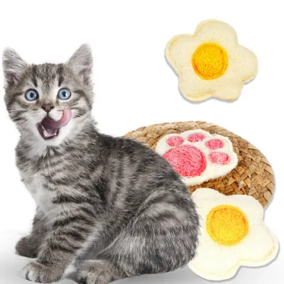 Cute Scratch Resistant Natural Loofah Pet Cat Toy