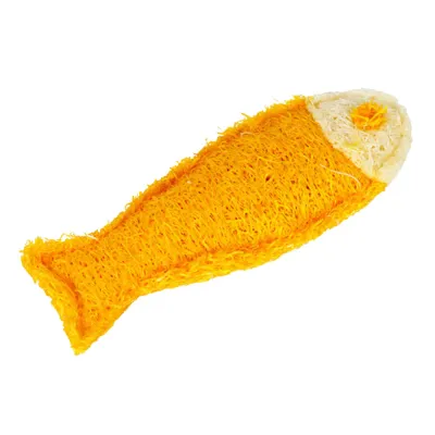 Cute Scratch Resistant Natural Loofah Pet Cat Toy