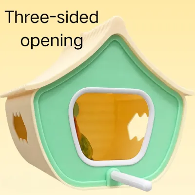 Beautiful Breathable Hanging PLA Bird House with Perch