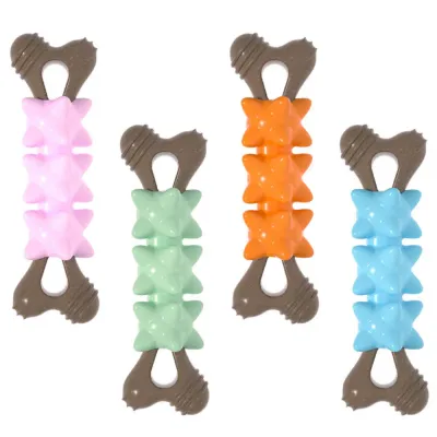 Bone TPR Dog Chew Toy Durable Teething Toy for Small Dogs Bone TPR Dog Chew Toy Durable Teething Toy for Small Dogs
