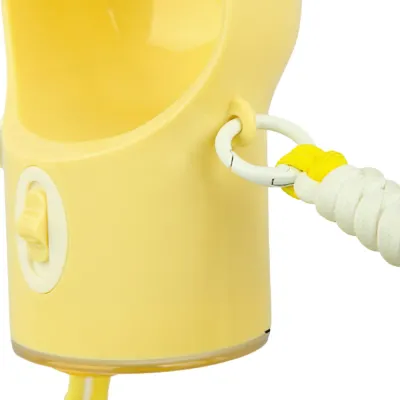 2-in-1 Portable Leak Proof Pet Water Bottle and Feeder with Strap 2-in-1 Portable Leak Proof Pet Water Bottle and Feeder with Strap