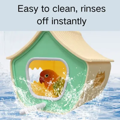 Beautiful Breathable Hanging PLA Bird House with Perch