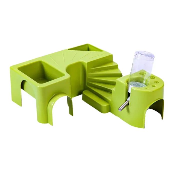 Multi-Functional Hamster Cage Accessory Set with Water Bottle3 Multi-Functional Hamster Cage Accessory Set with Water Bottle