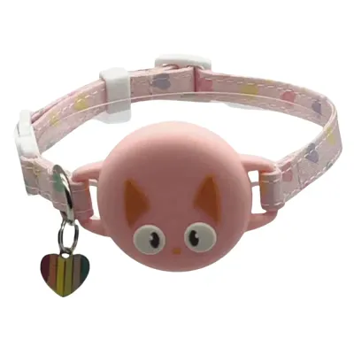 Silicone AirTag Holder Adjustable Cat Pet Collar Silicone AirTag Holder Adjustable Cat Pet Collar
