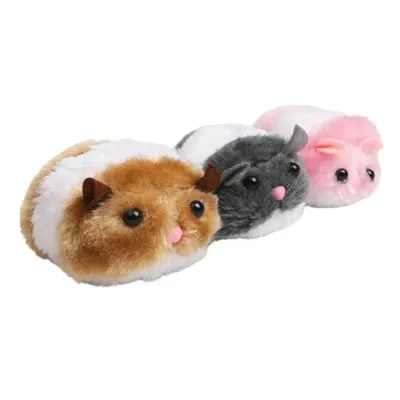 Interactive Squeaky Catnip Mouse Shape Plush Cat Toy Interactive Squeaky Catnip Mouse Shape Plush Cat Toy