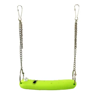 Easy to Clean Cucumber Style PLA Bird Swing Toy1 Easy to Clean Cucumber Style PLA Bird Swing Toy