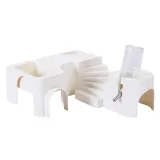 Multi-Functional Hamster Cage Accessory Set with Water Bottle8 Multi-Functional Hamster Cage Accessory Set with Water Bottle