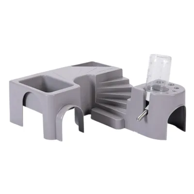 Multi-Functional Hamster Cage Accessory Set with Water Bottle
