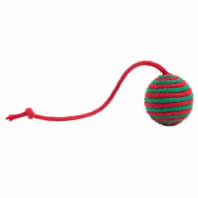 Christmas Plush Bell Cat Toy Ball Interactive Yarn Toy for Cat Christmas Plush Bell Cat Toy Ball Interactive Yarn Toy for Cat