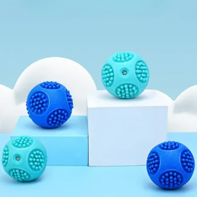 Floatable Squeaky Teething Bouncy TPR Dog Chew Toy Ball4 Floatable Squeaky Teething Bouncy TPR Dog Chew Toy Ball