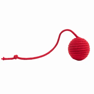 Christmas Plush Bell Cat Toy Ball Interactive Yarn Toy for Cat